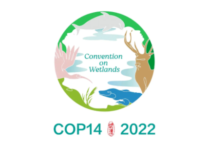 COP14大會標志公布，以中國傳統玉璧為造型，內嵌四種瀕危動物